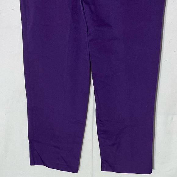 Vintage Shelley Davis Purple High Rise Slacks 30 - Picture 12 of 16